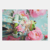 Feuilles de papier d'emballage Prince Grenouille F (Devant 3)