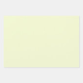 Feuilles de papier d'emballage vert clair (Devant 2)