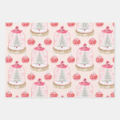 Feuilles de papier d'enneigement de Noël (Devant)