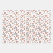 Feuilles de papier d'enrobage de biscuits robustes (Devant)