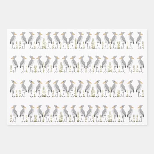 Feuilles de papier d'enrobage de cigogne (Devant 3)