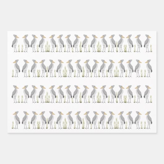 Feuilles de papier d'enrobage de cigogne (Devant)