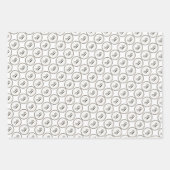 Feuilles de papier d'enrobage de fêtes des pères (Devant 2)