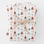 Feuilles de papier d'enrobage de l'enseignant (En situation)