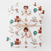 Feuilles de papier d'enrobage de l'enseignant (En situation)