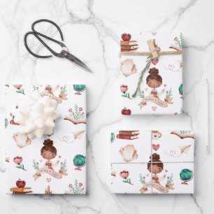 Feuilles de papier d'enrobage de l'enseignant