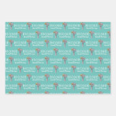 Feuilles de papier d'enrobage de numéro de boîte a (Devant 2)