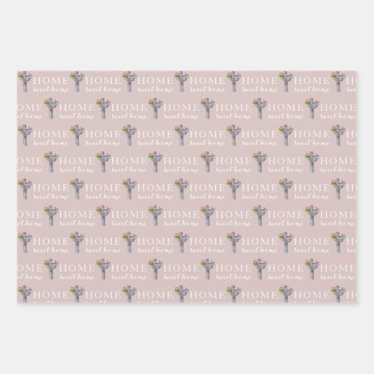 Feuilles de papier d'enrobage de numéro de boîte a (Devant 2)