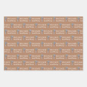 Feuilles de papier d'enrobage de numéro de boîte a (Devant)