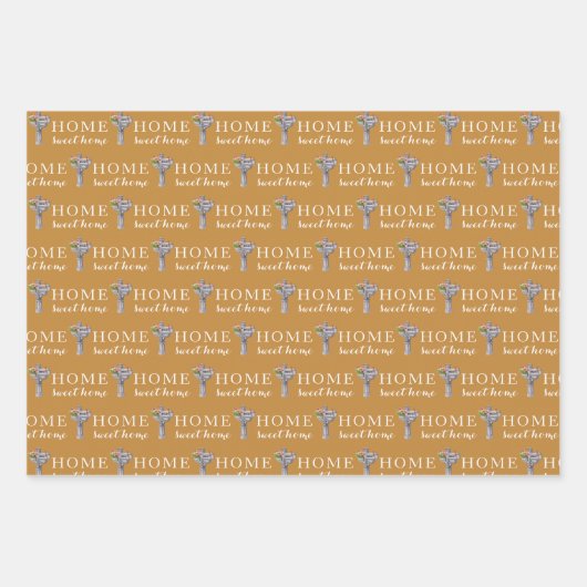 Feuilles de papier d'enrobage de numéro de boîte a (Devant)