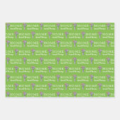 Feuilles de papier d'enrobage de numéro de boîte a (Devant)