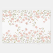 Feuilles de papier d'enrobage Fleur sauvage (Devant)