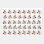 Feuilles de papier d'enrobage Quail Holiday (Devant 3)