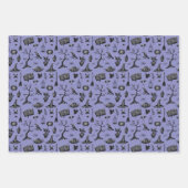 Feuilles de papier d'enveloppement à main d'Hallow (Devant 3)