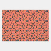 Feuilles de papier d'enveloppement à main d'Hallow (Devant)