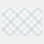 Feuilles de papier d'enveloppement à plis gris cla (Devant)