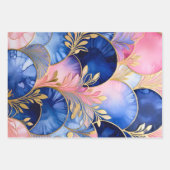 Feuilles de papier d'enveloppement Art déco coloré (Devant 2)