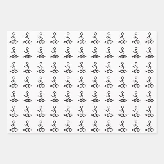 Feuilles de papier d'enveloppement CC en cours d'e (Devant)