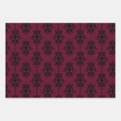 Feuilles de papier d'enveloppement classique en de (Devant)