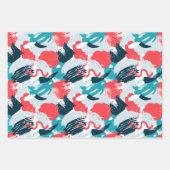 Feuilles de papier d'enveloppement d'anniversaire (Devant)