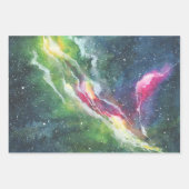 Feuilles de papier d'enveloppement d'aquarelle spa (Devant)