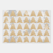 Feuilles de papier d'enveloppement d'arbre de Noël (Devant 2)