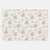 Feuilles de papier d'enveloppement de ballon à air (Devant)