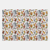 Feuilles de papier d'enveloppement de bière de Noë (Devant 3)