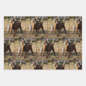 Feuilles de papier d'enveloppement de chèvre mamma (Devant 3)