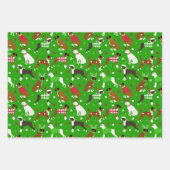 Feuilles de papier d'enveloppement de chien de Noë (Devant 2)