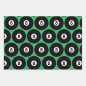 Feuilles de papier d'enveloppement de conception à (Devant)