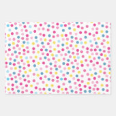 Feuilles de papier d'enveloppement de Donut bleu e (Devant 2)