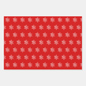 Feuilles de papier d'enveloppement de flocon de ne (Devant)