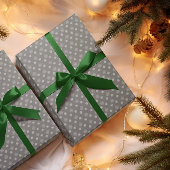 Feuilles de papier d'enveloppement de flocons de n