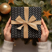 Feuilles de papier d'enveloppement de flocons de n