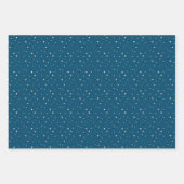 Feuilles de papier d'enveloppement de flocons d'ea (Devant 3)