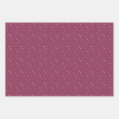 Feuilles de papier d'enveloppement de flocons d'ea (Devant 3)