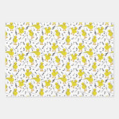 Feuilles de papier d'enveloppement de Flute Chick  (Devant)