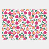 Feuilles de papier d'enveloppement de fruits (Devant 3)