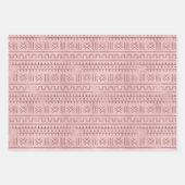 Feuilles de papier d'enveloppement de géo métalliq (Devant 3)