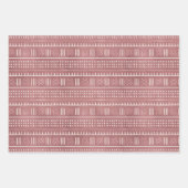 Feuilles de papier d'enveloppement de géo métalliq (Devant 2)