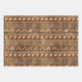 Feuilles de papier d'enveloppement de géo métalliq (Devant)