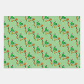 Feuilles de papier d'enveloppement de grenouille d (Devant)