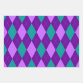 Feuilles de papier d'enveloppement de Jacquard vio (Devant 3)