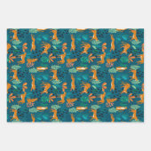 Feuilles de papier d'enveloppement de la Jungle de (Devant)