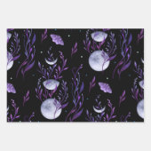 Feuilles de papier d'enveloppement de lune et de p (Devant 3)