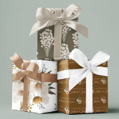 Feuilles de papier d'enveloppement de Mariage d'aq