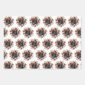 Feuilles de papier d'enveloppement de Mariage d'aq (Devant)