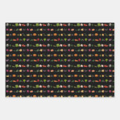 Feuilles de papier d'enveloppement de Medley végét (Devant 3)