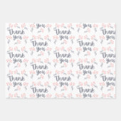 Feuilles de papier d'enveloppement de Merci (Devant)